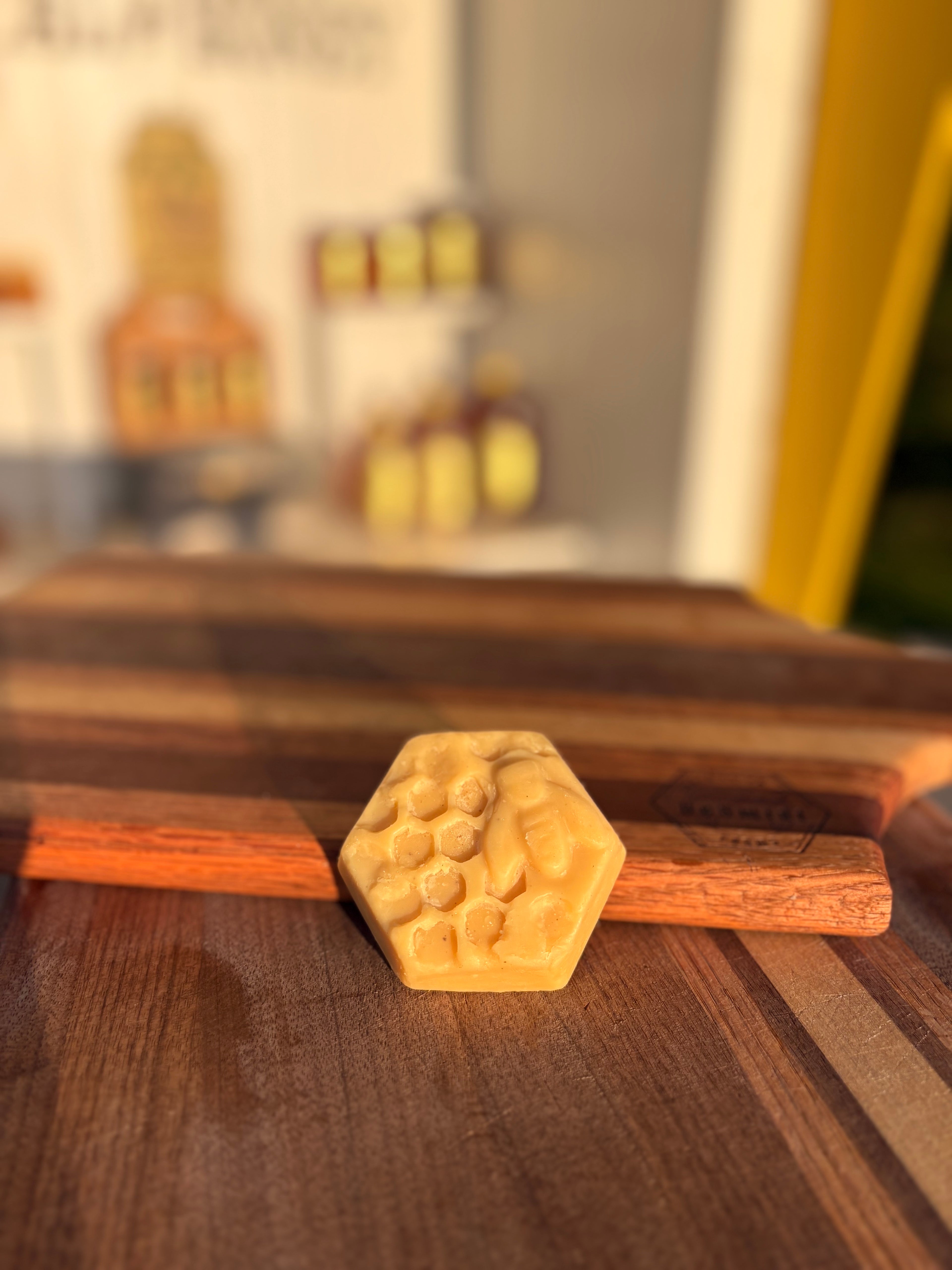 All-Natural Beeswax Lotion Bar