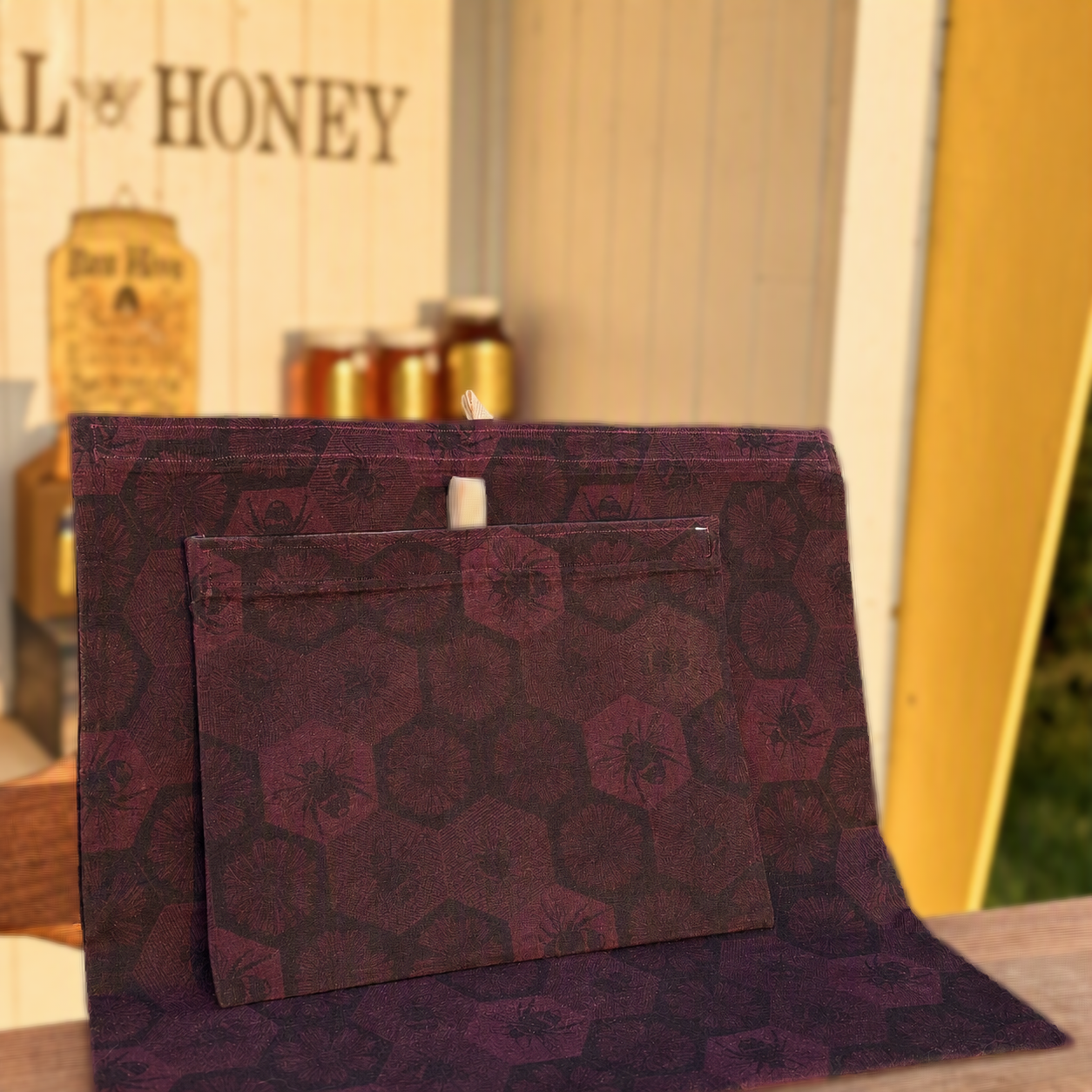 Reusable Beeswax Bread Bag