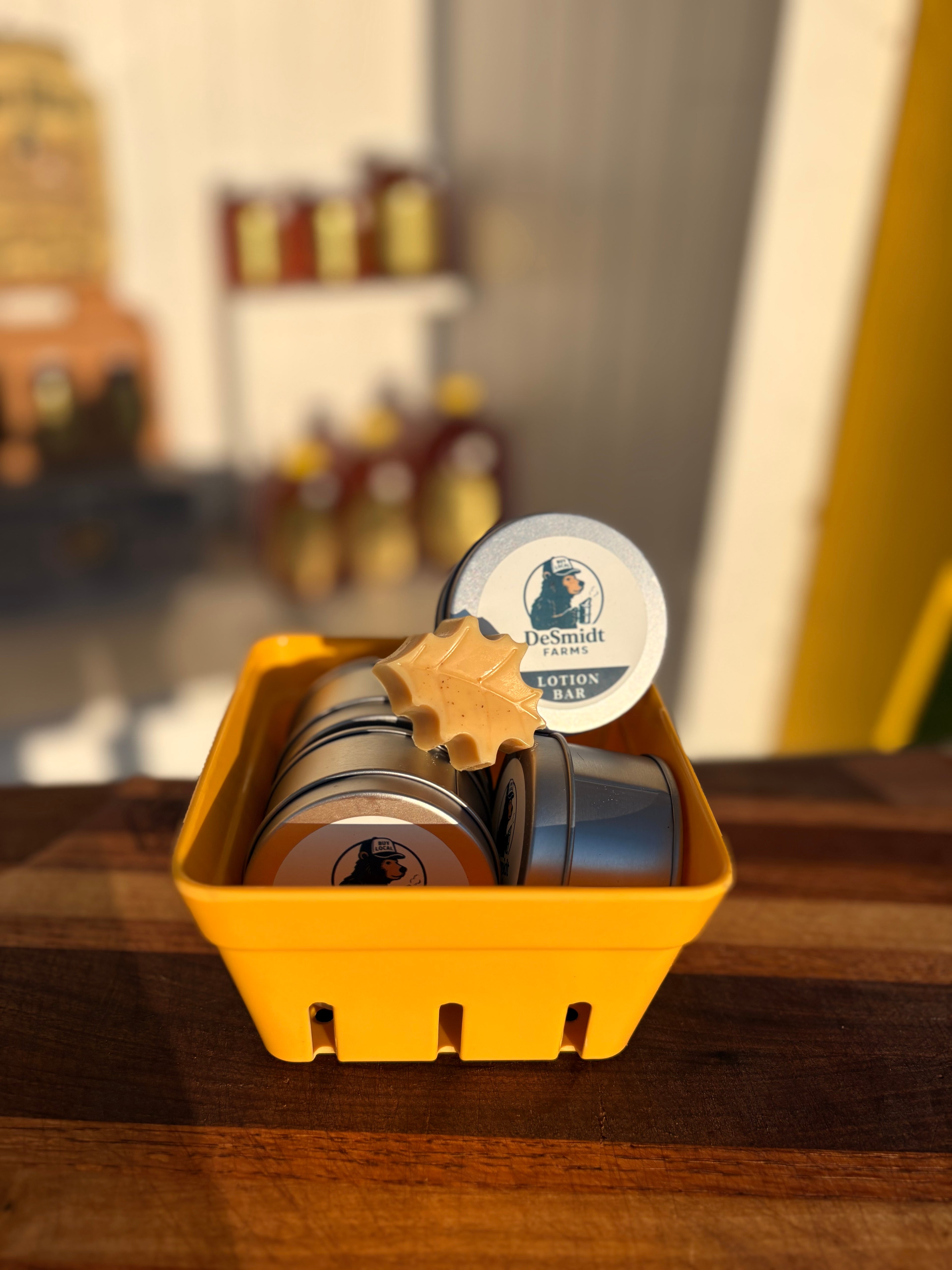 All-Natural Beeswax Lotion Bar